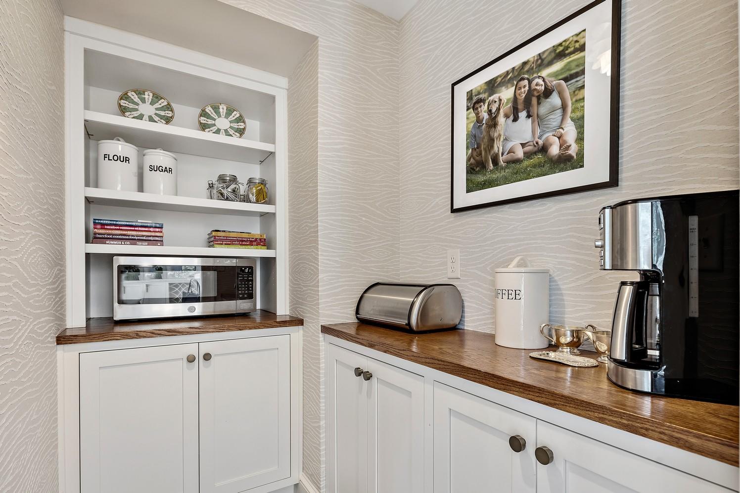 9 Beach Drive Darien, CT 06820 - Photo 20 of 39 a view of a microwave and a sink