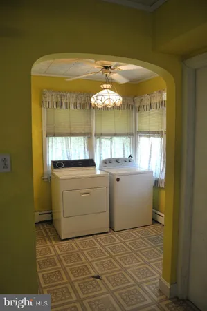 a room with a window