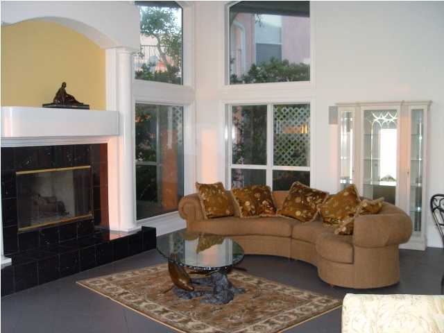 267 Country Club Road Shalimar, FL 32579 - Photo 8 of 21 a living room with furniture and a fireplace