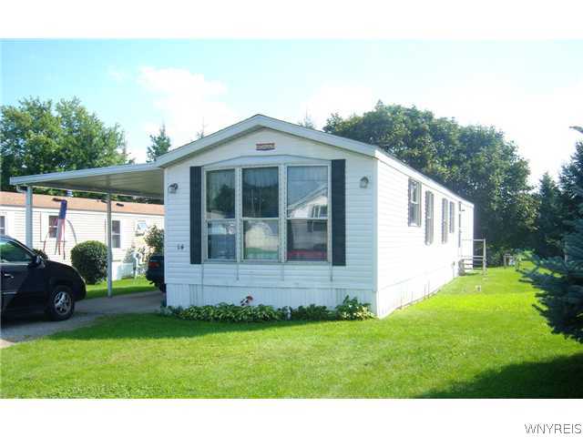 5066 Clinton Street Road Batavia, NY 14020 - Photo 1 of 1 Exterior Front GREAT MOBILE HOME IN SENIOR PARK!