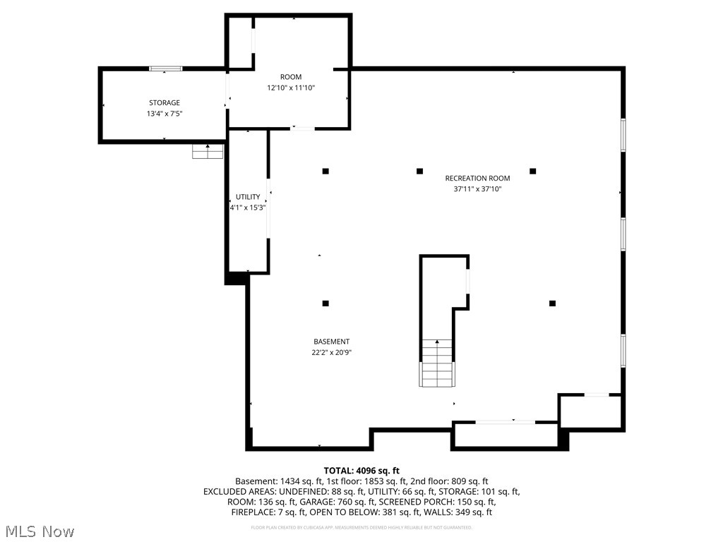 44565 Stang Road Elyria, OH 44035 - Photo 50 of 50 Lower level floor plan