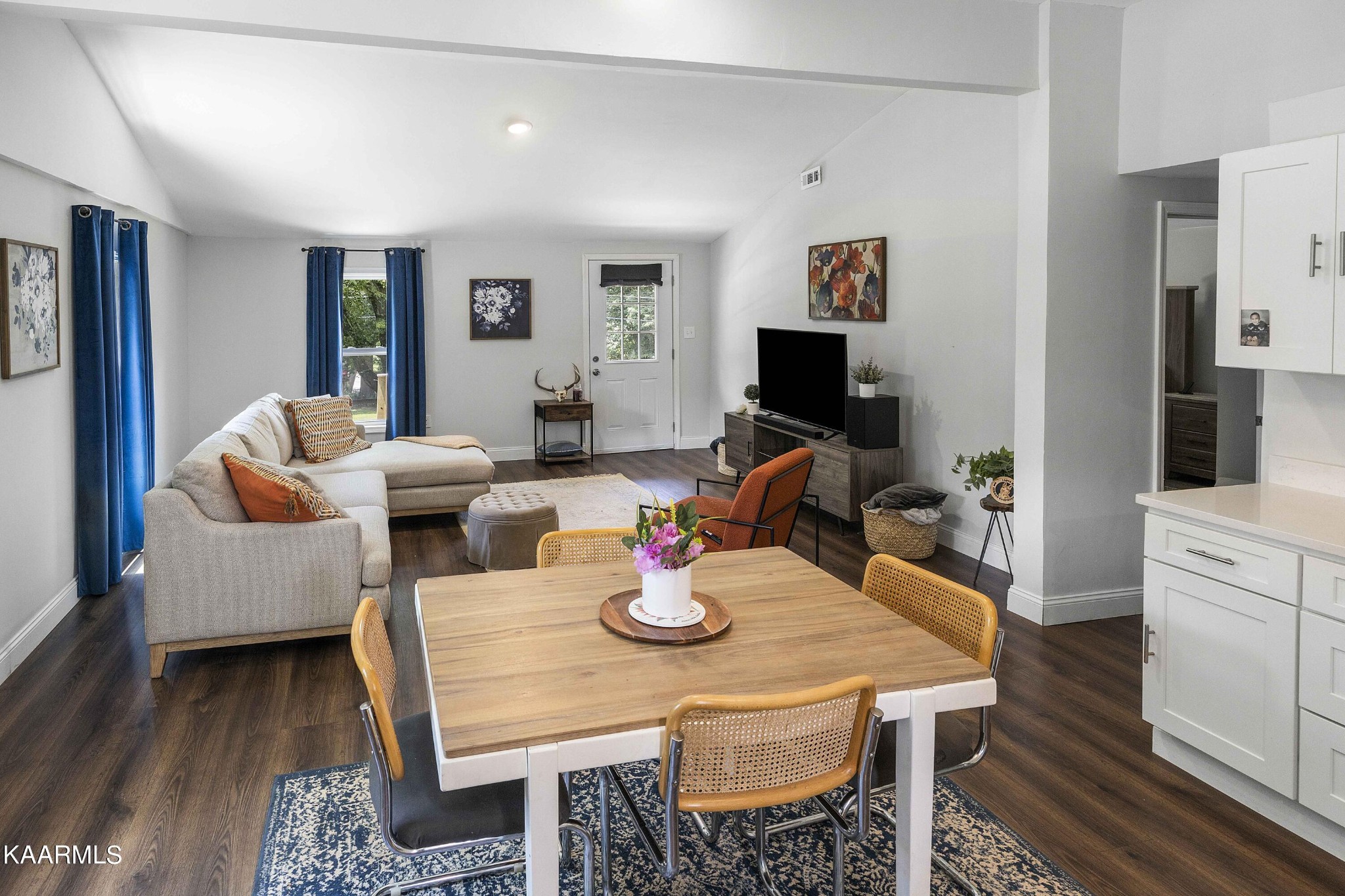 1000 Tarklin Valley Road Knoxville, TN 37920 - Photo 9 of 26 a view of a dining room with furniture and wooden floor