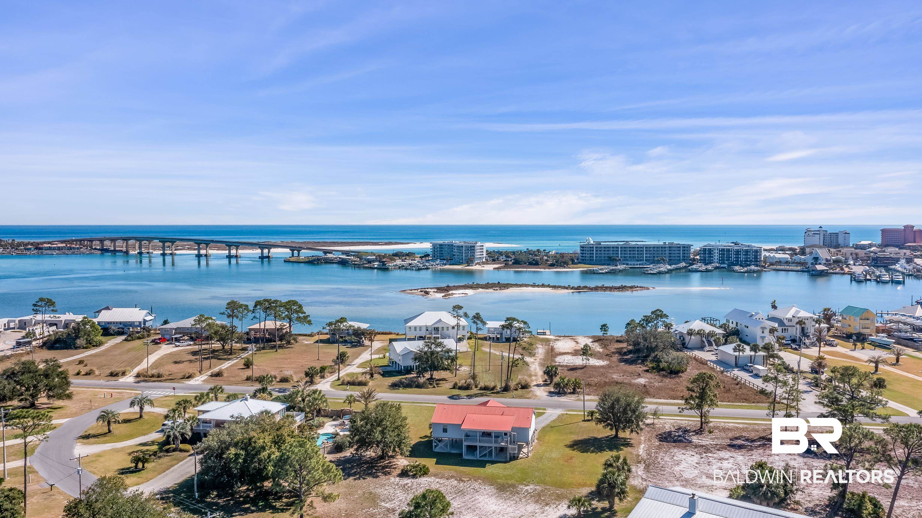 27321 Marina Road Orange Beach, AL 36561 - Photo 42 of 55 Drone / aerial view featuring a water view