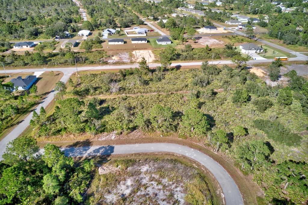5316 Manati Avenue Sebring, FL 33872 - Photo 6 of 17 an aerial view of a house with a yard and large trees