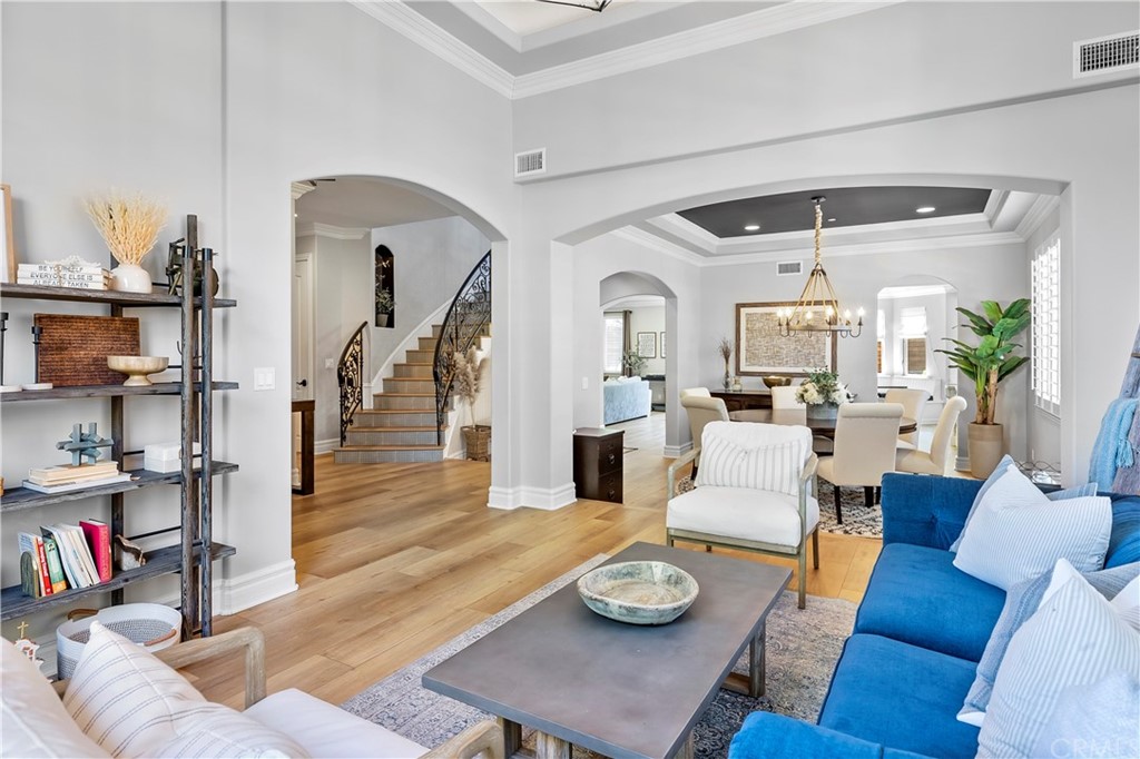 2210 Robinson Street Redondo Beach, CA 90278 - Photo 4 of 39 a living room with furniture and wooden floor