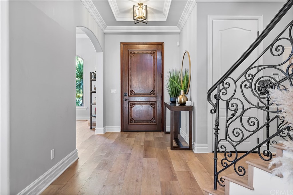 2210 Robinson Street Redondo Beach, CA 90278 - Photo 8 of 39 a view of entryway with wooden floor