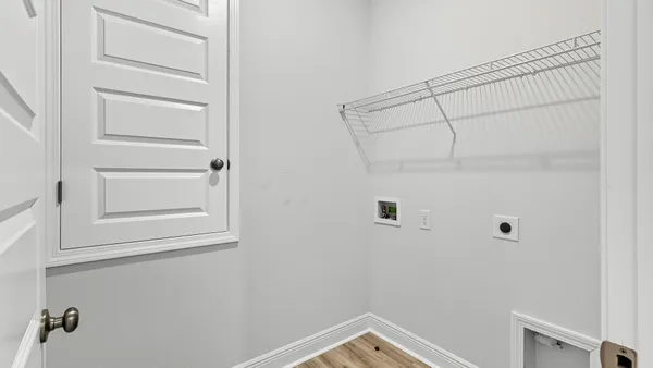 a view of a closet