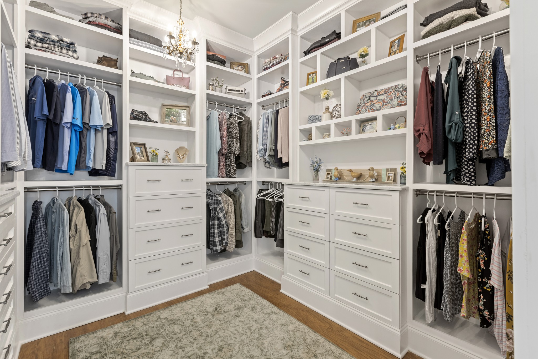 7952 Daugherty-Capley Road Primm Springs, TN 38476 - Photo 19 of 44 walk in closet with clothes and shoes