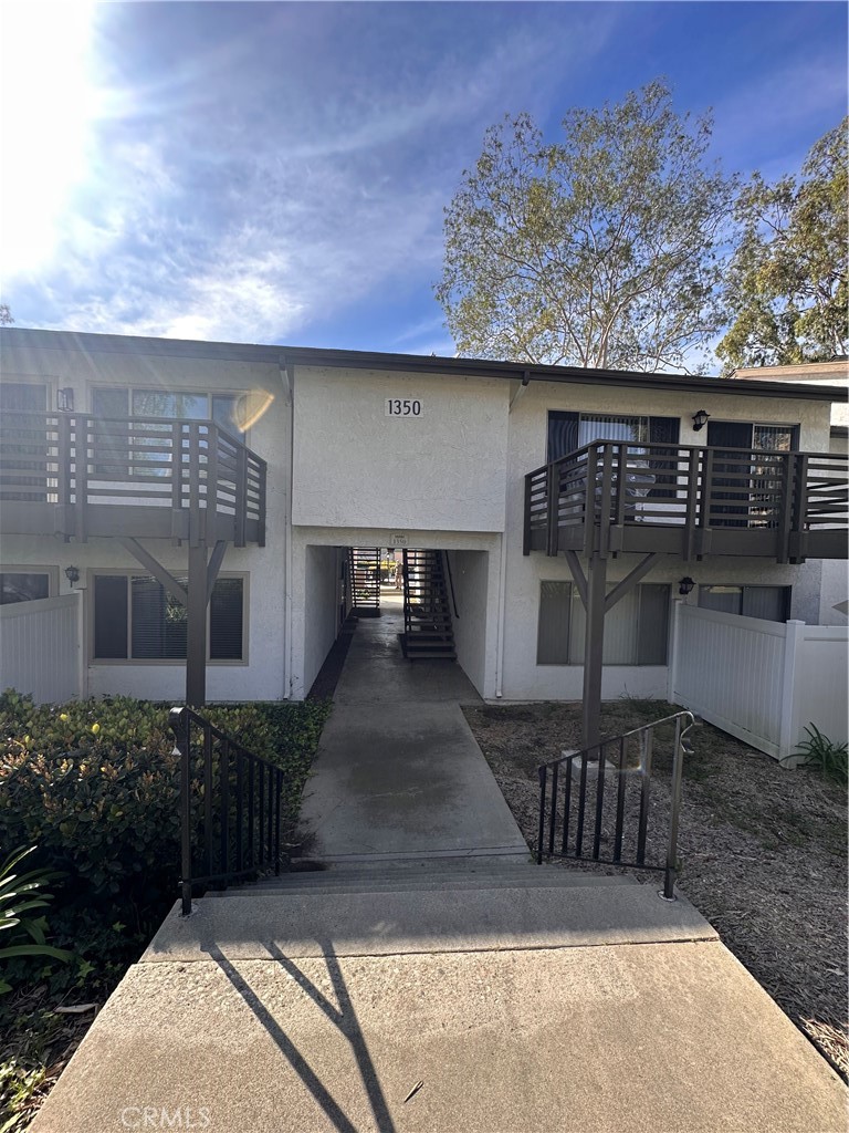 1350 West Lambert Road, Unit 120 La Habra, CA 90631 - Photo 22 of 22 a view of a house with a balcony