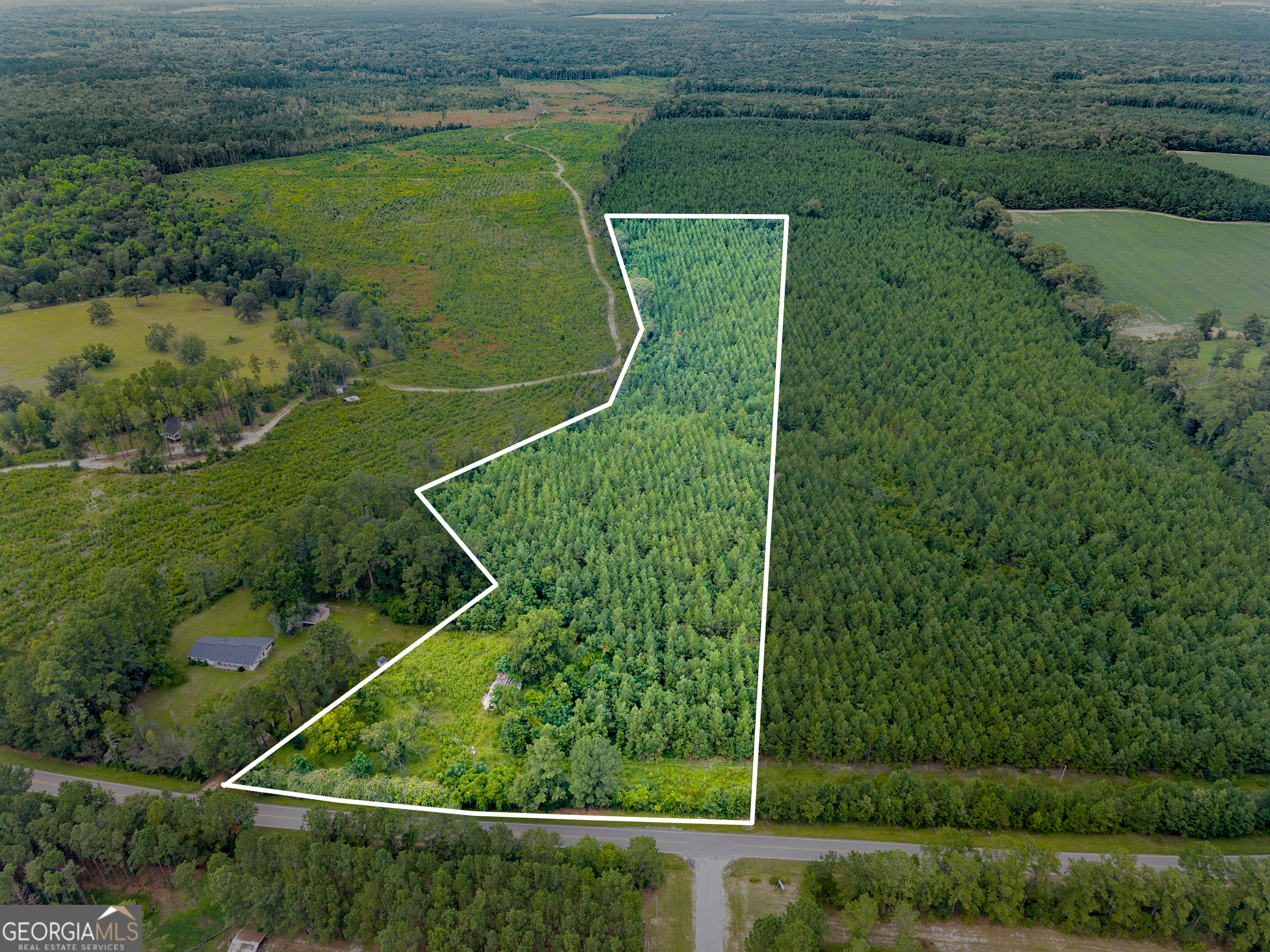 Apprx 14-acres Old River Road North Statesboro, GA 30461 - Photo 2 of 11 a view of a tennis court