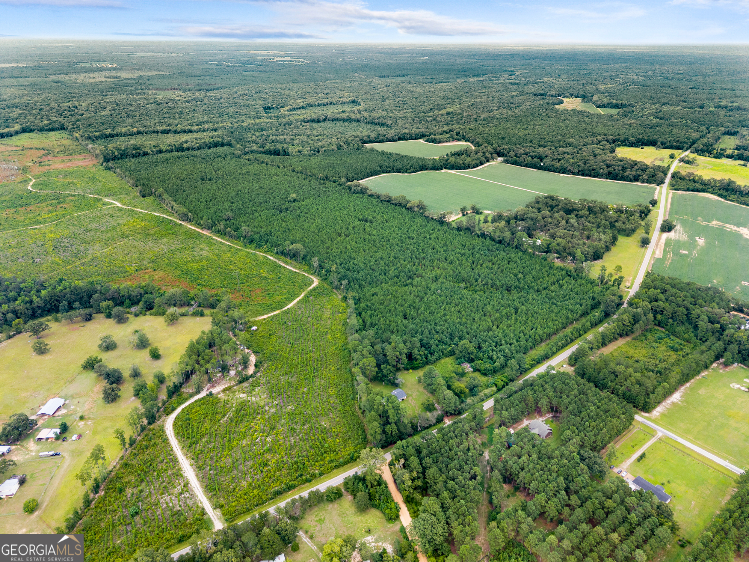 Apprx 14-acres Old River Road North Statesboro, GA 30461 - Photo 4 of 11 an aerial view of a golf course with parking space