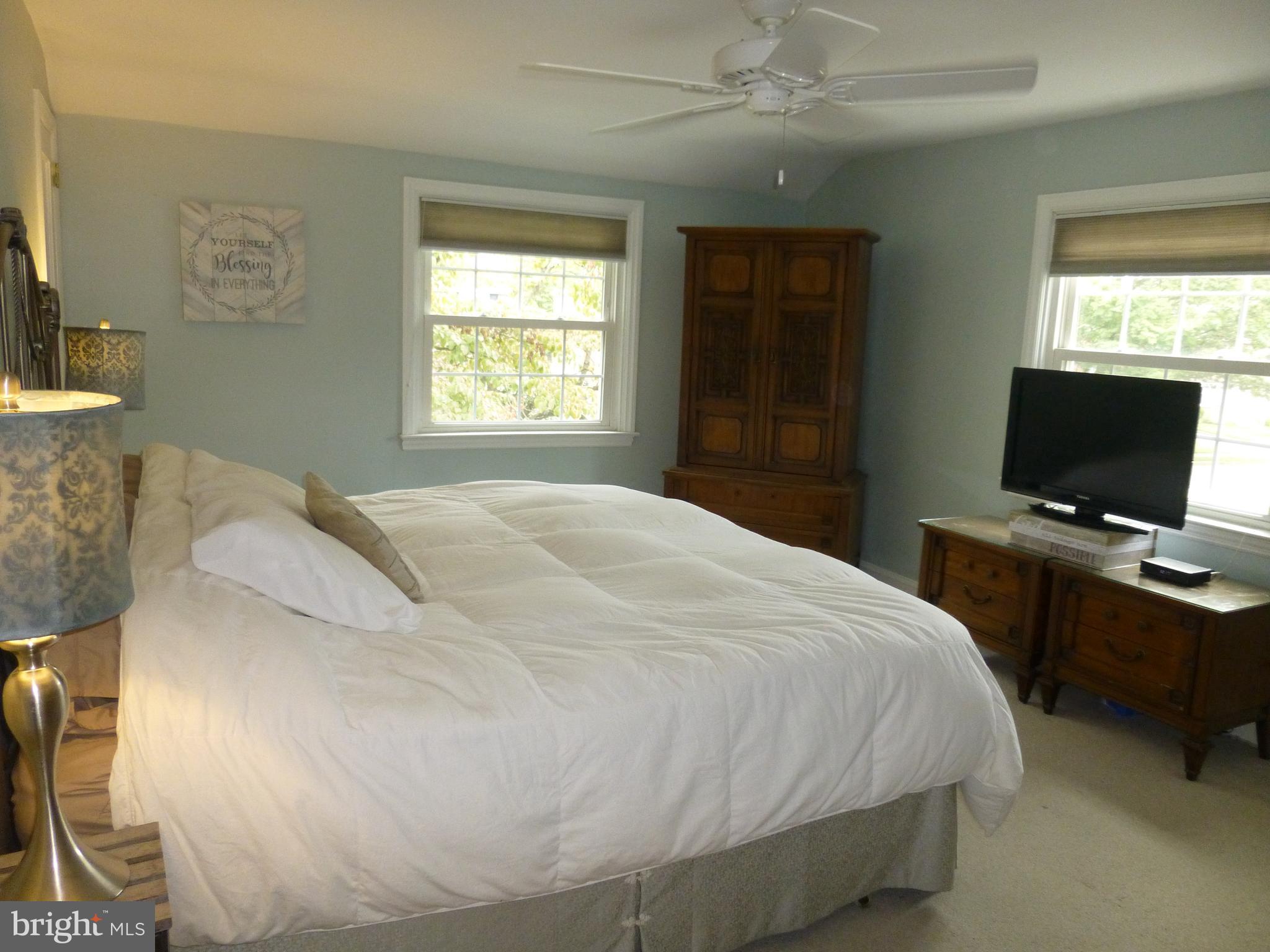 122 Barbara Drive Springfield, PA 19064 - Photo 28 of 43 Master Bedroom - Serene Blue Fresh Paint