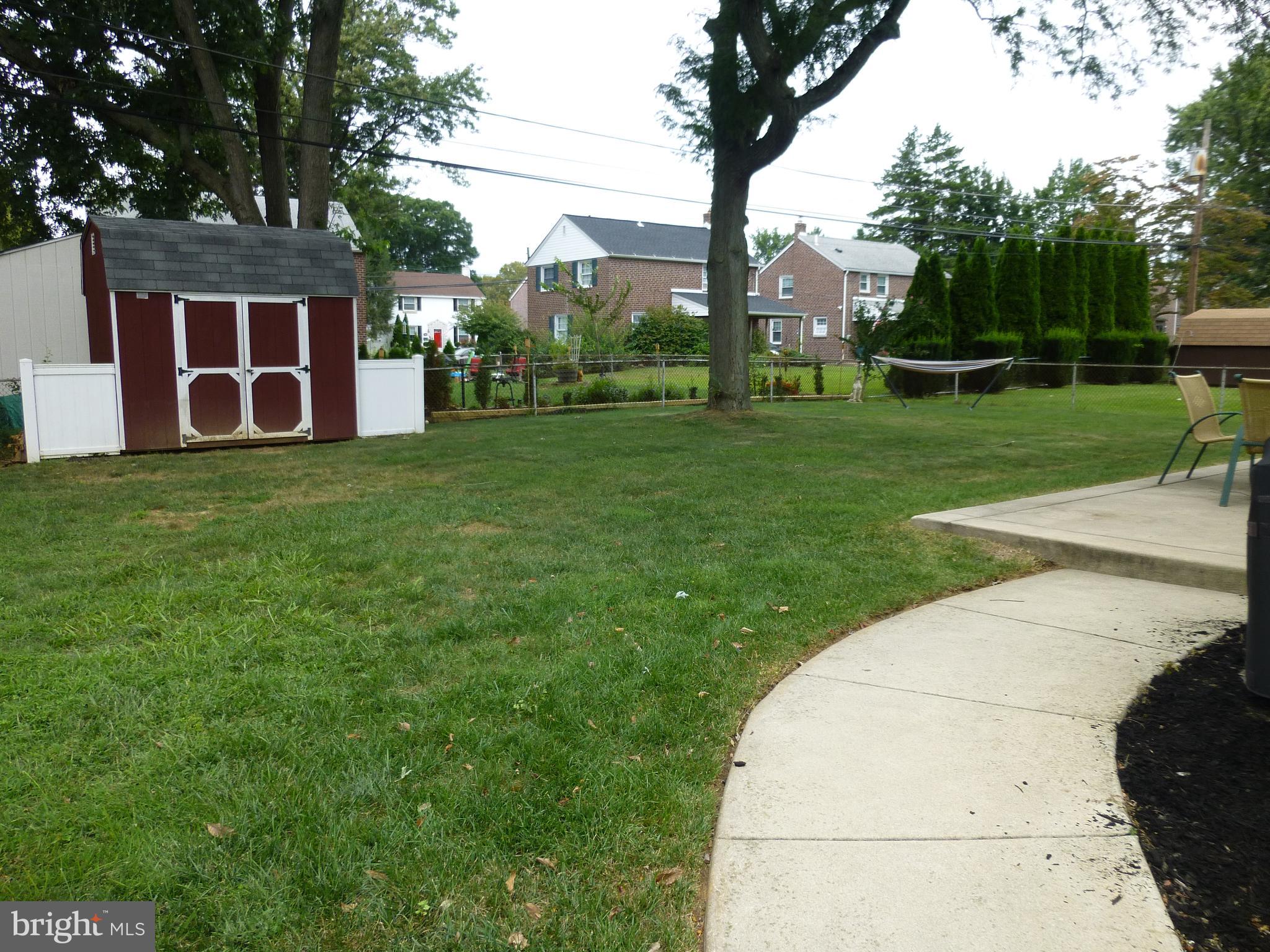 122 Barbara Drive Springfield, PA 19064 - Photo 42 of 43 Backyard - Shed