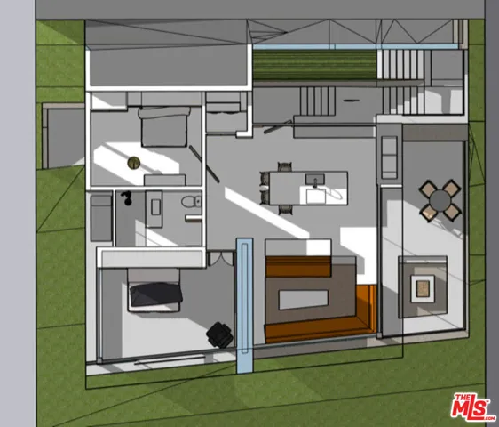 a front view of a house with entryway