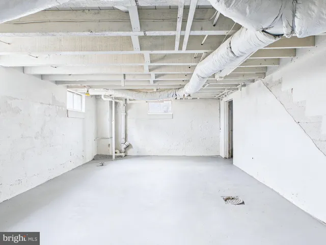 a view of storage and utility room