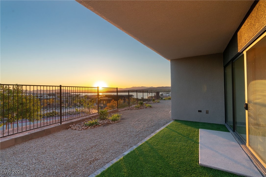 36 Rainbow Point Place Henderson, NV 89011 - Photo 12 of 22 Private patio area - taken right outside of primary suite. Ready for Spa.