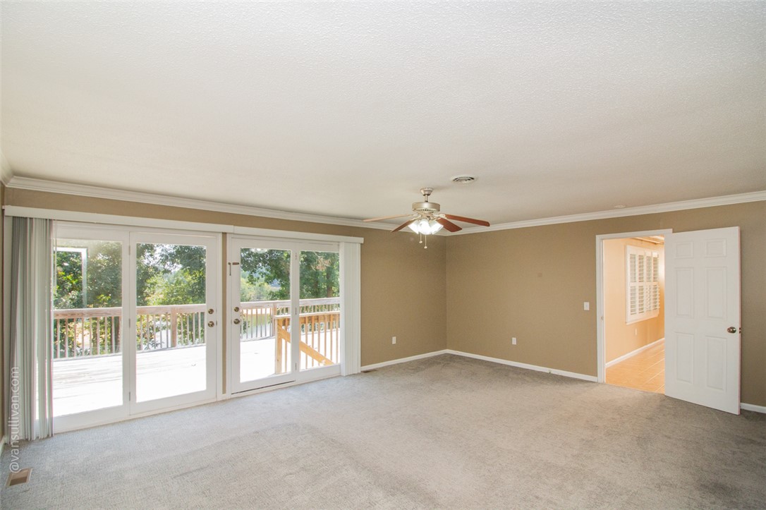 4518 Cove Trail Anderson, SC 29621 - Photo 19 of 49 Double French doors doors open directly to a spacious outdoor deck.