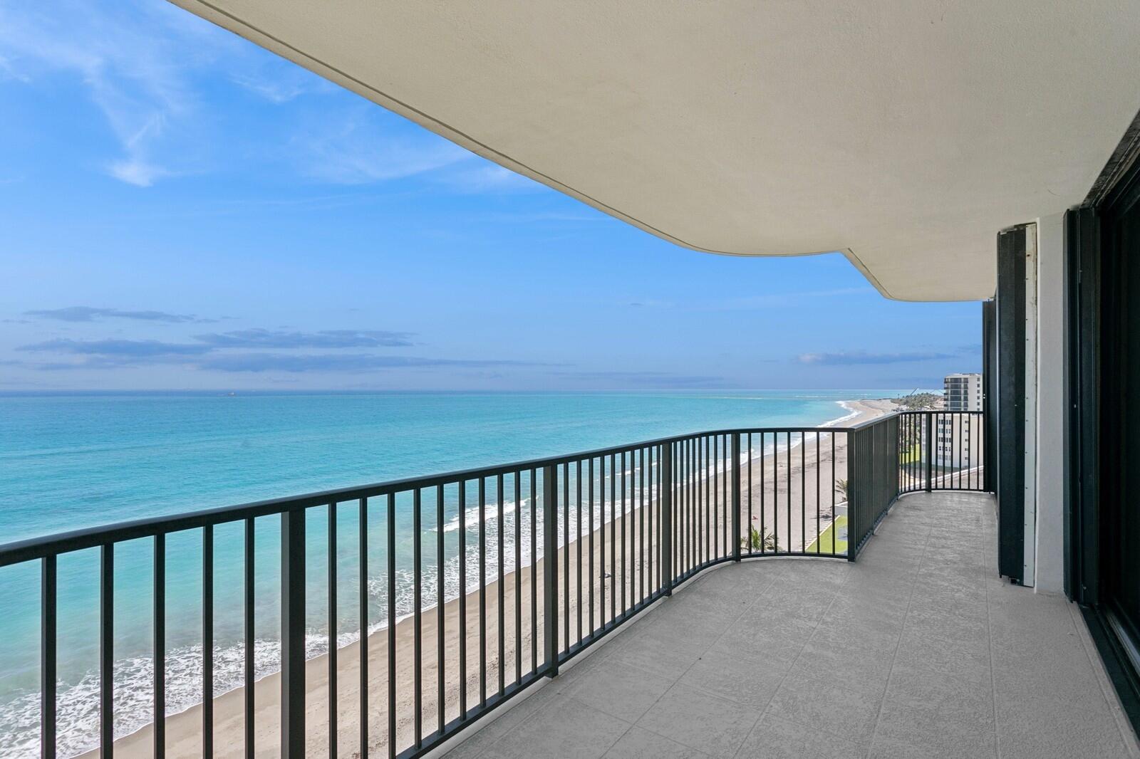 400 South Beach Road, Unit 903 Tequesta, FL 33469 - Photo 32 of 43 Balcony South
