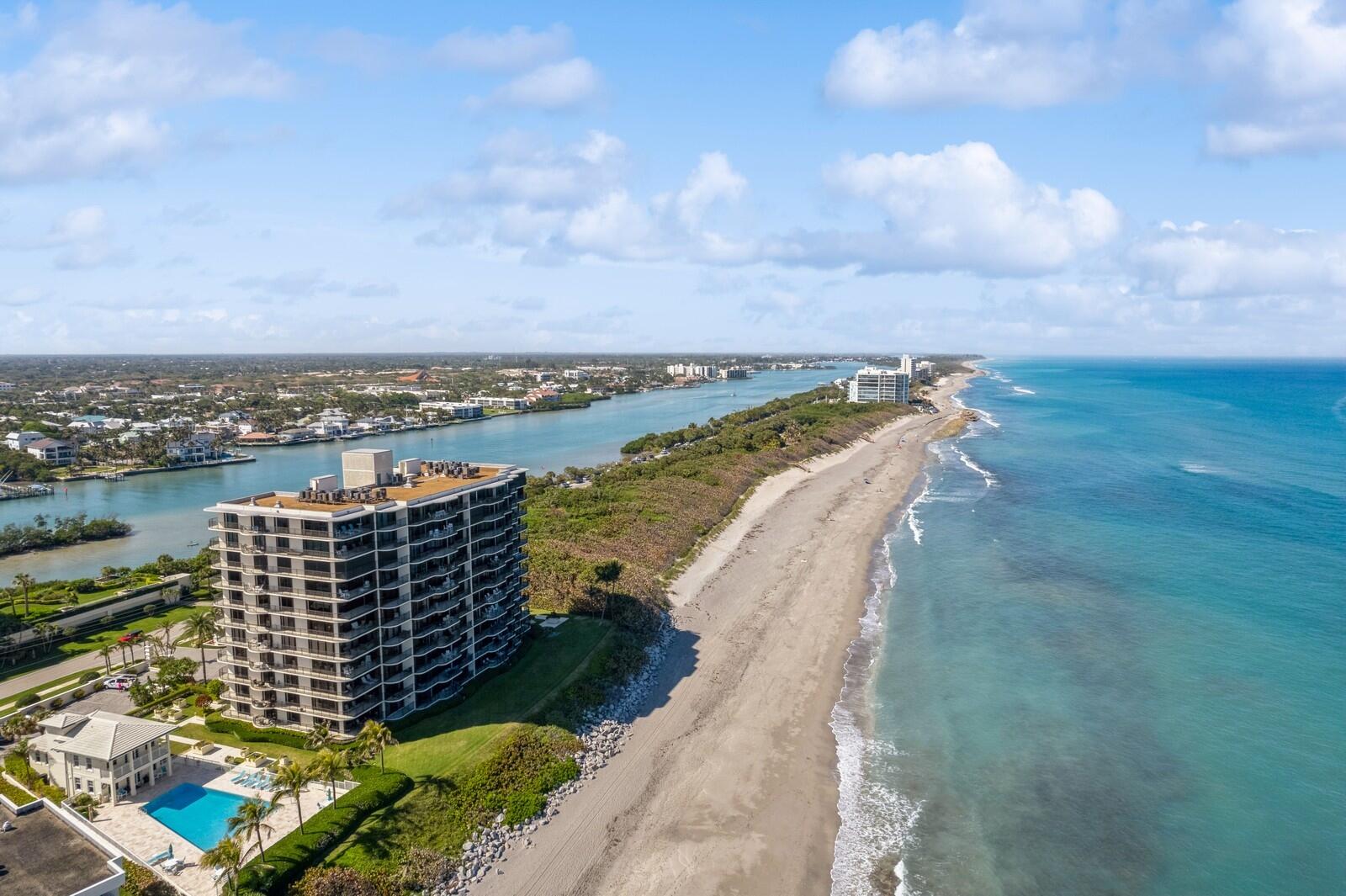 400 South Beach Road, Unit 903 Tequesta, FL 33469 - Photo 41 of 43 Exterior Aerial