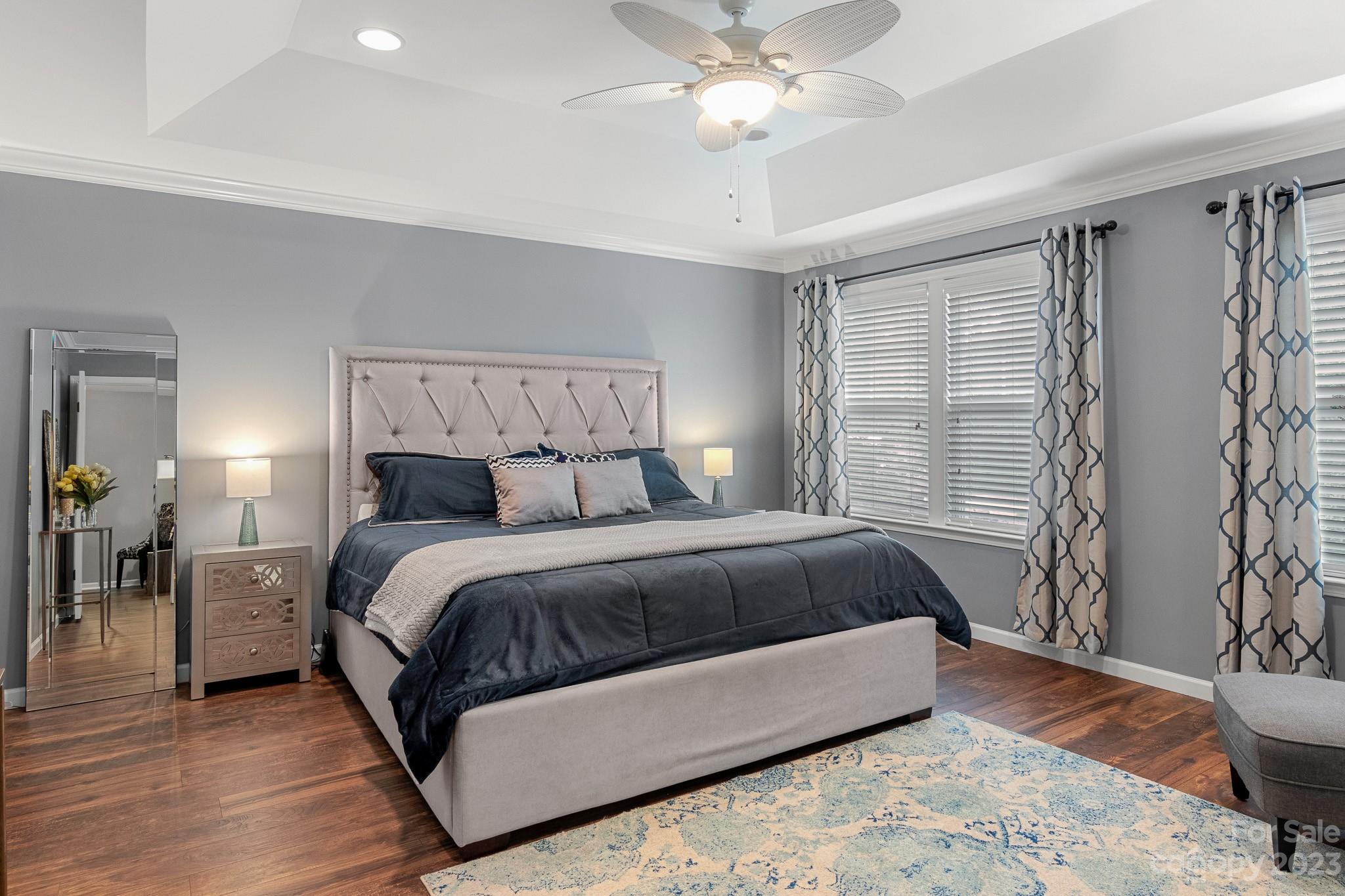 7228 Meyer Road Fort Mill, SC 29715 - Photo 23 of 45 a spacious bedroom with a bed and a window