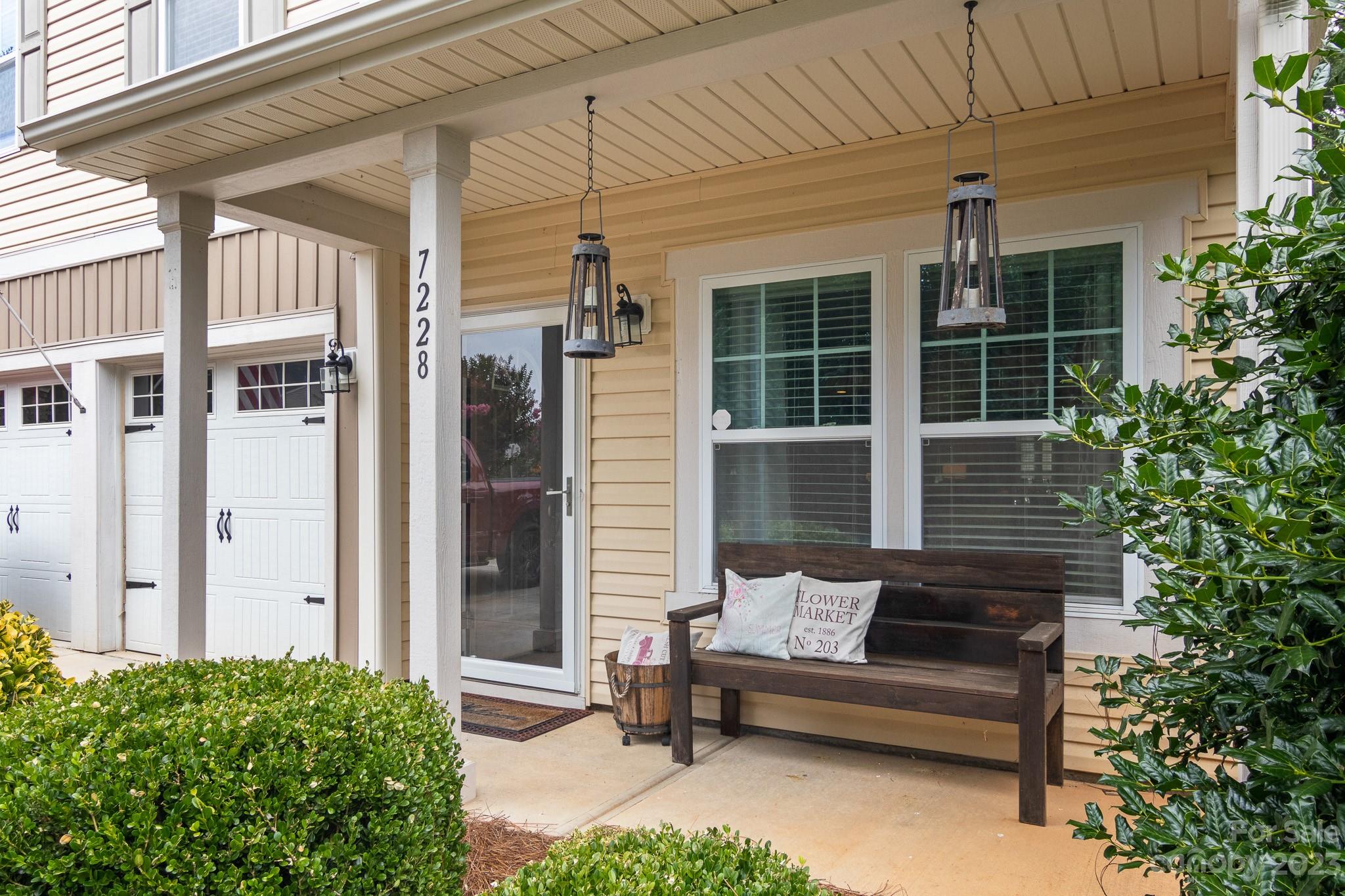 7228 Meyer Road Fort Mill, SC 29715 - Photo 5 of 45 a view of a bench in front of house