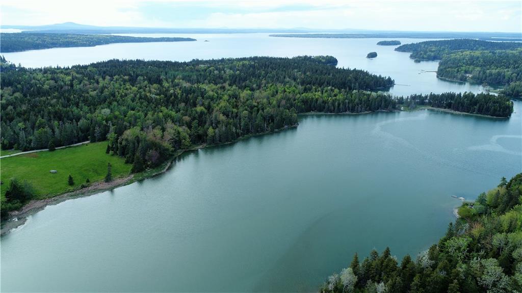 Scenic view from out over the water