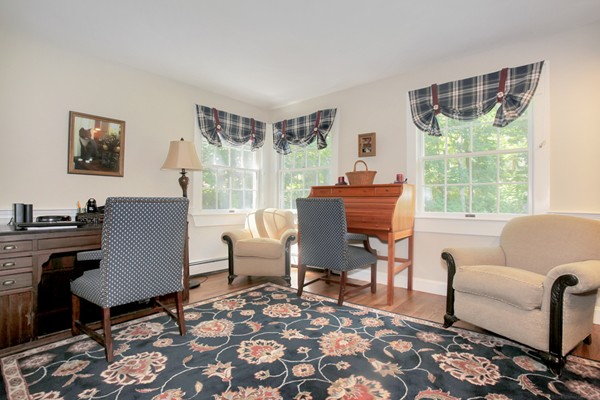 18 Pine Brook Road Wayland, MA 01778 - Photo 11 of 20 a living room with furniture and a window