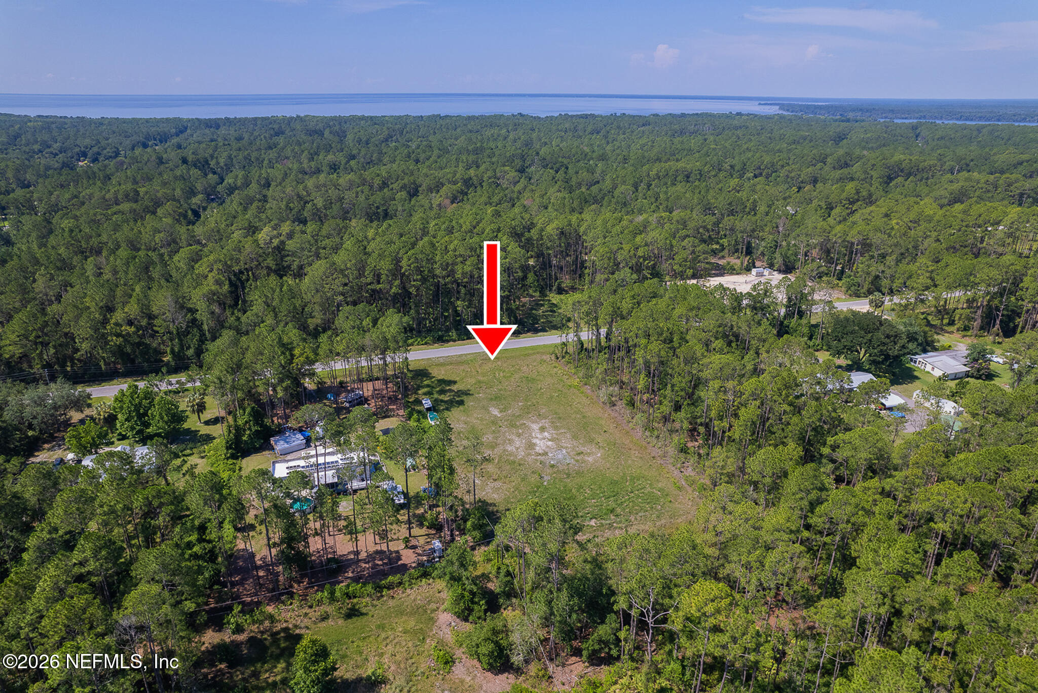 248 Georgetown Denver Road Georgetown, FL 32139 - Photo 3 of 8 DJI_0019 w_ arrow