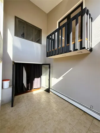 a view of an entryway door
