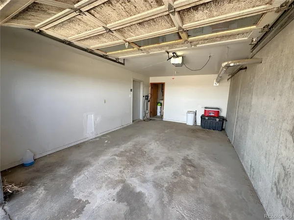 a view of storage and utility room