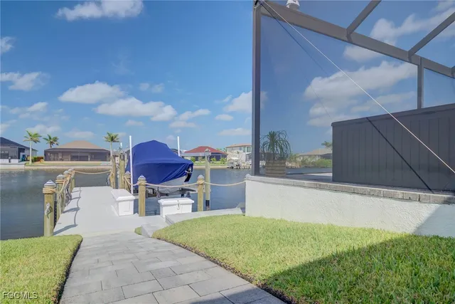 a view of a terrace with chairs