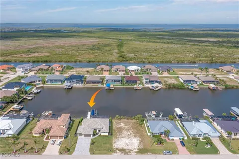 a view of a city with an ocean