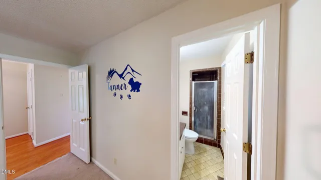 a view of a livingroom with an empty space