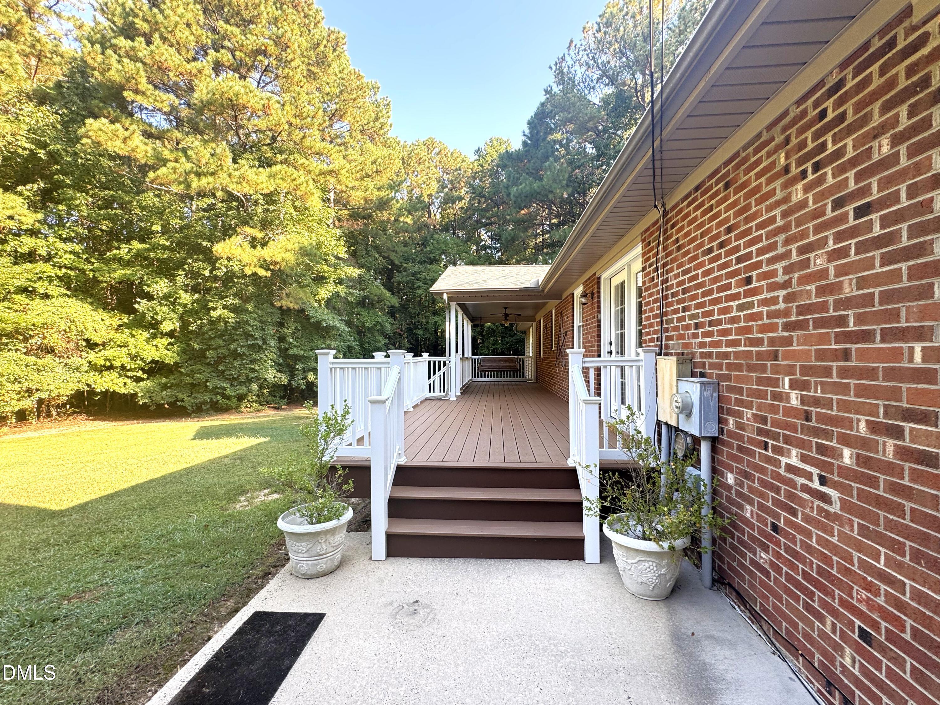 2805 Redwood Road Durham, NC 27704 - Photo 7 of 26 a view of a garden with seating area