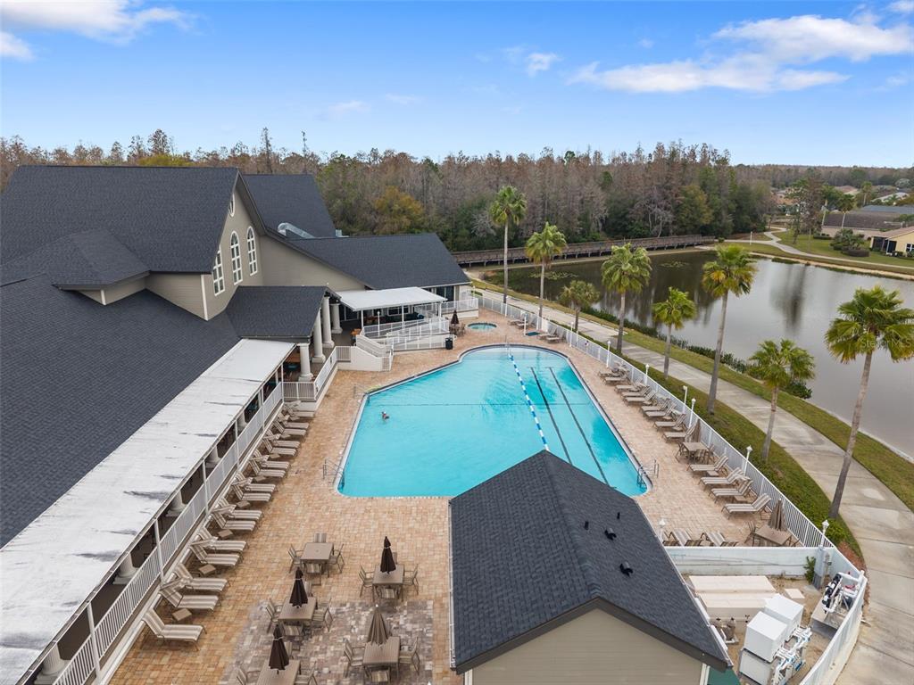 1450 Warrington Way Trinity, FL 34655 - Photo 56 of 62 a view of a balcony with lake view and mountain view