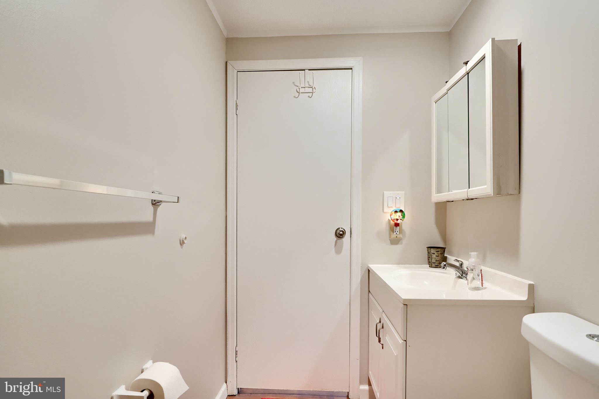 127 Cowhide Circle Baltimore, MD 21220 - Photo 19 of 27 a bathroom with a sink a toilet and mirror