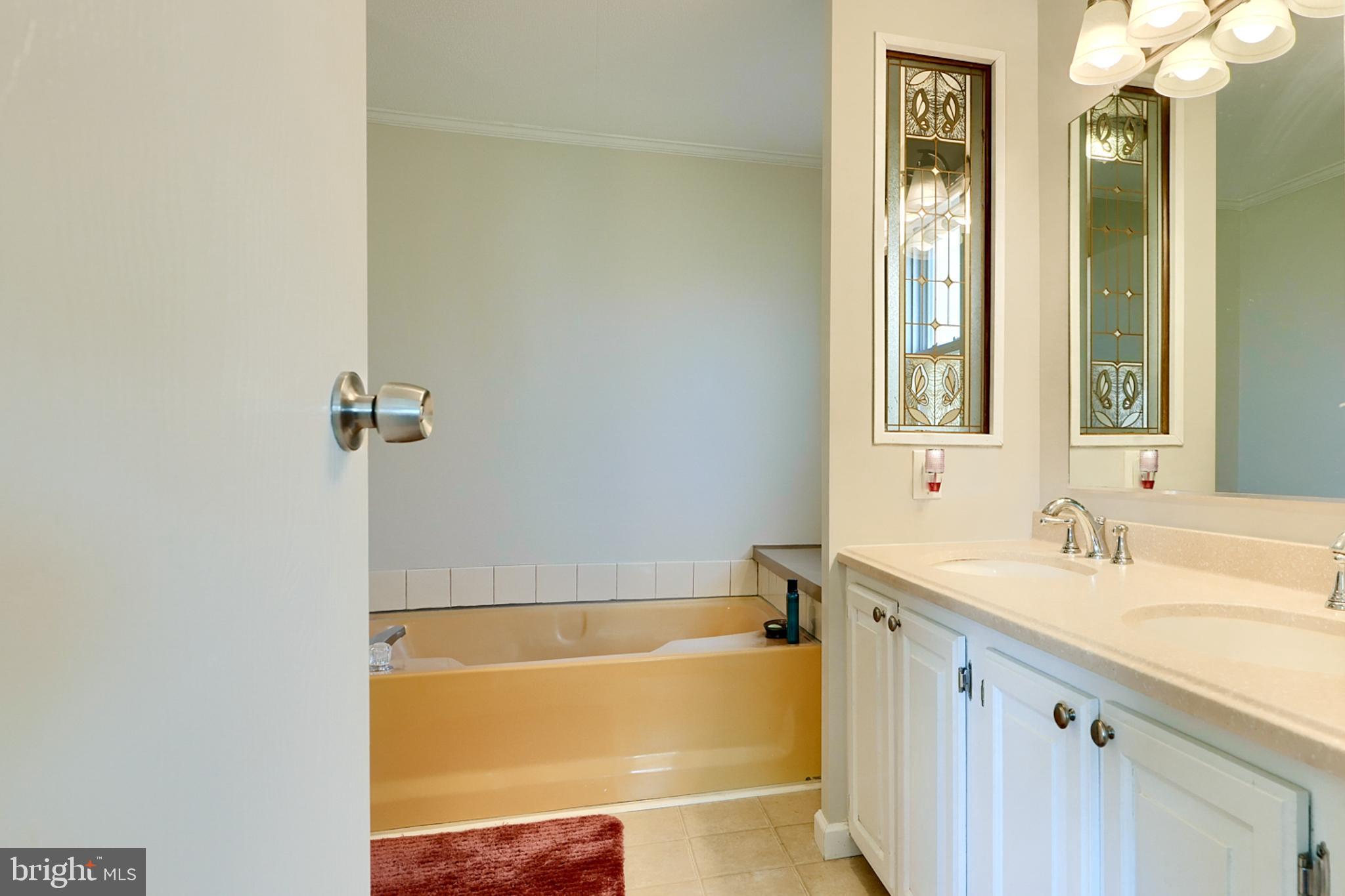 127 Cowhide Circle Baltimore, MD 21220 - Photo 23 of 27 a bathroom with a tub sink and mirror