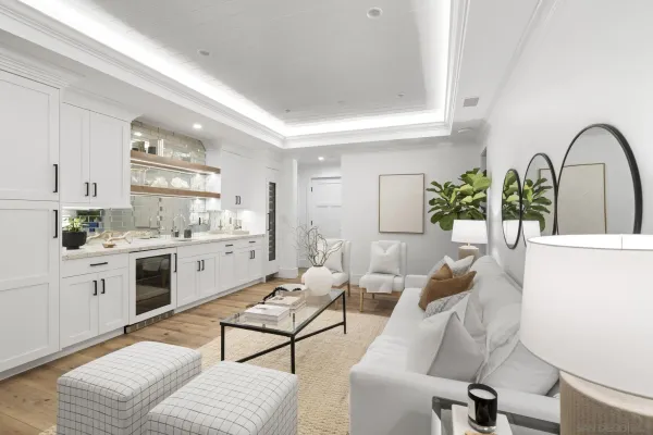 a close view of faucet