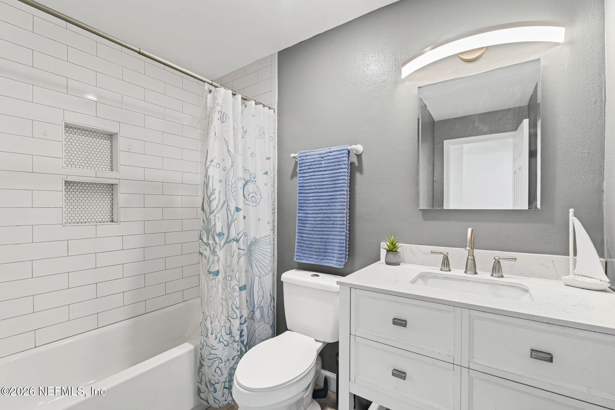 828 Cavalla Road Atlantic Beach, FL 32233 - Photo 19 of 26 Updated Main Bathroom