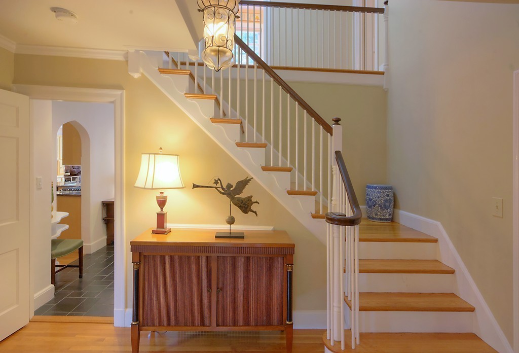 30 Rutledge Road Belmont, MA 02478 - Photo 3 of 30 a view of entryway and hall with wooden floor