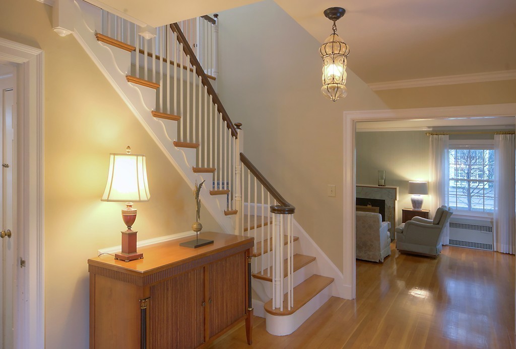30 Rutledge Road Belmont, MA 02478 - Photo 4 of 30 a view of entryway and hall with wooden floor