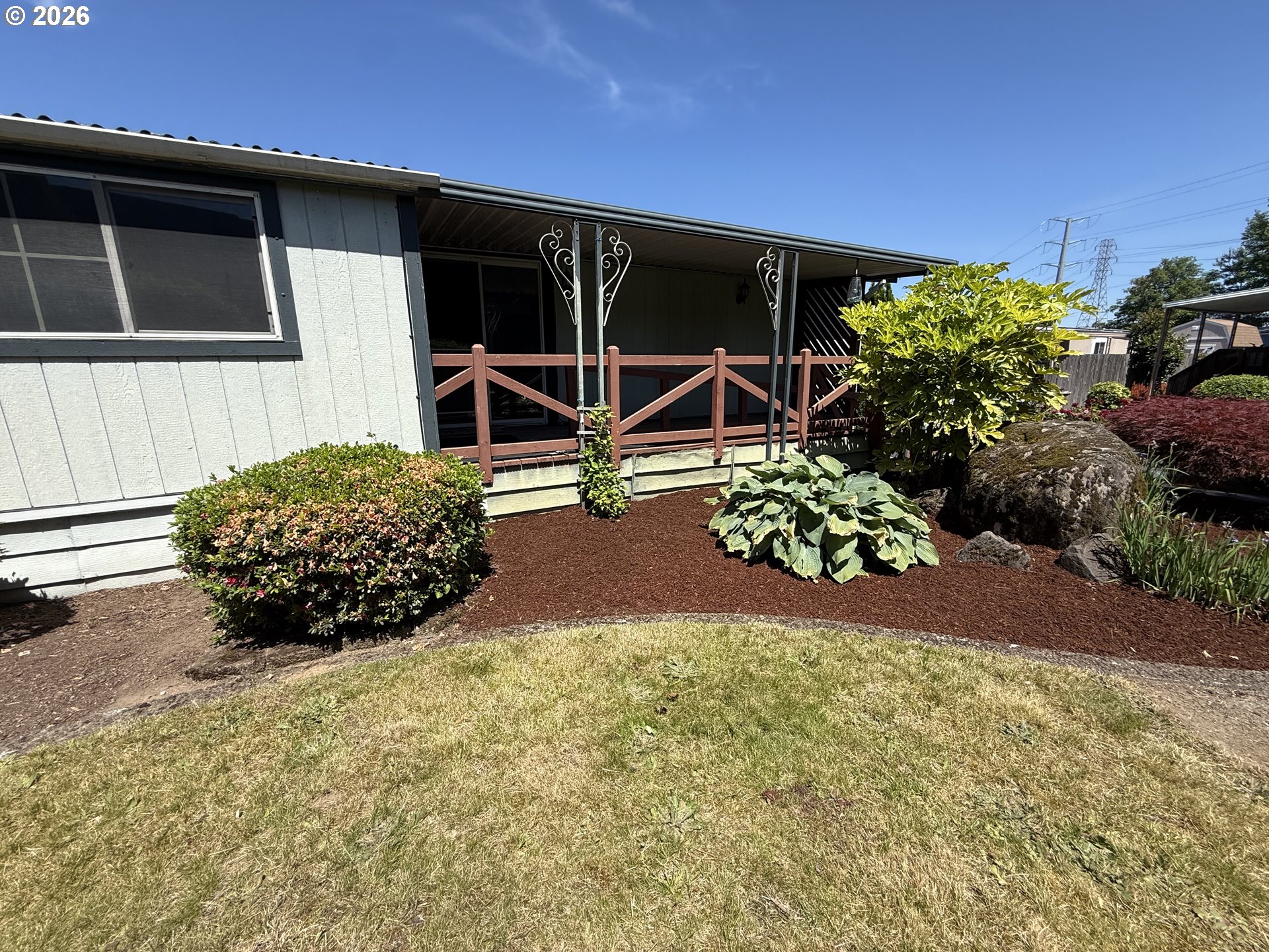21100 Northeast Sandy Boulevard, Unit 18 Fairview, OR 97024 - Photo 36 of 37 a view of outdoor space and deck
