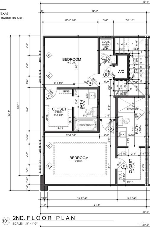 4213 Hummingbird Avenue, Unit 92 McAllen, TX 78504 - Photo 18 of 18 2nd Floor Plan