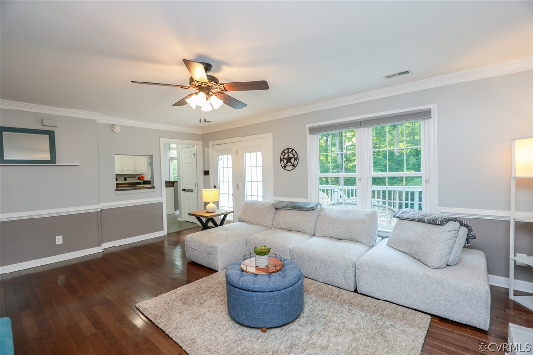 5219 Rock Harbour Road Midlothian, VA 23112 - Photo 13 of 50 a living room with furniture and a large window