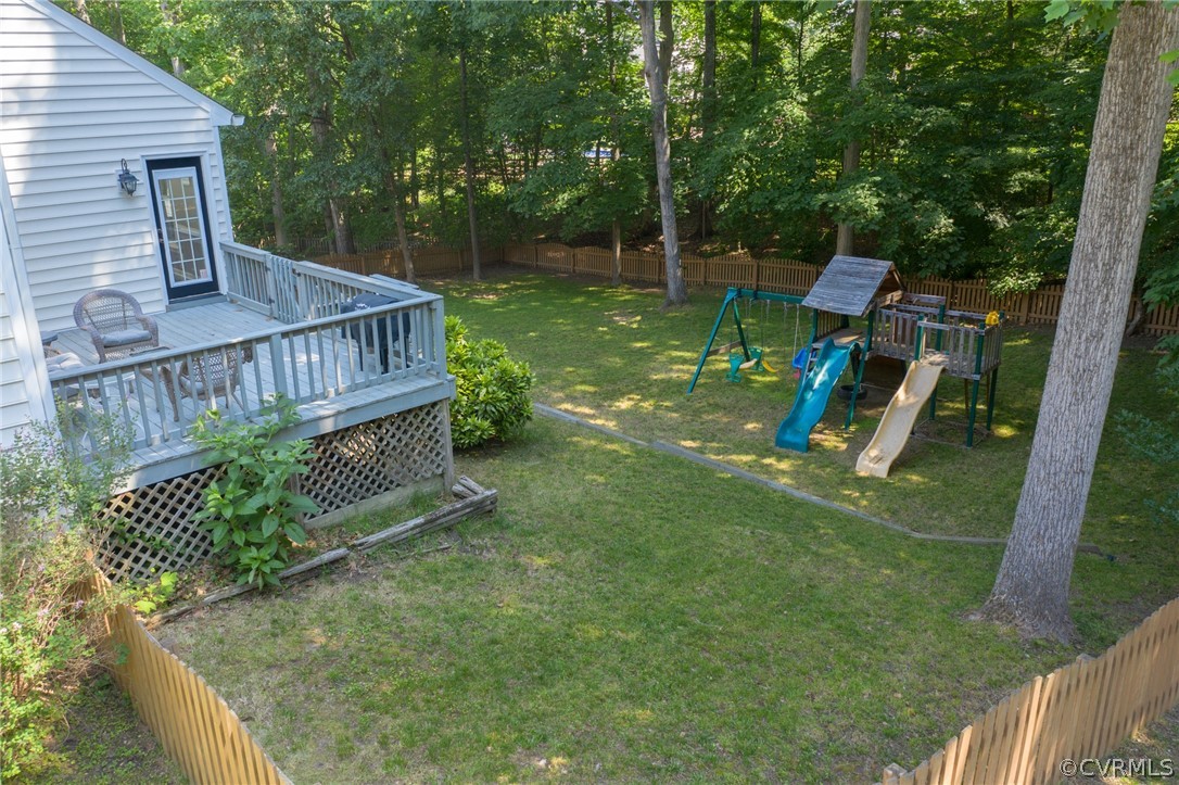 5219 Rock Harbour Road Midlothian, VA 23112 - Photo 43 of 50 a view of an house with backyard and sitting area