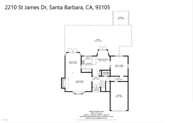$2,099,000 | 2210 St James Drive, Santa Barbara, CA 93105