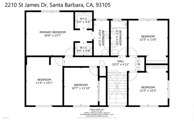 $2,099,000 | 2210 St James Drive, Santa Barbara, CA 93105