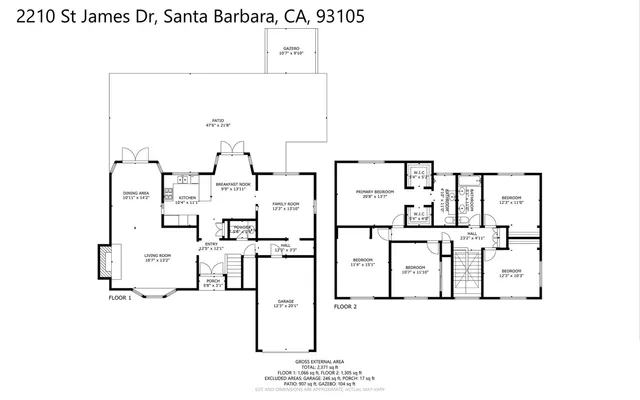 $2,099,000 | 2210 St James Drive, Santa Barbara, CA 93105
