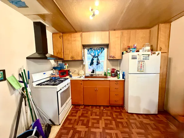 a room with storage and utility