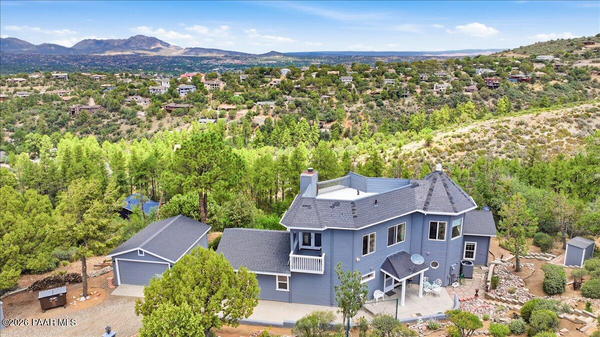 500 Old Senator Road Prescott, AZ 86303 - Photo 2 of 45 01-Front Aerial